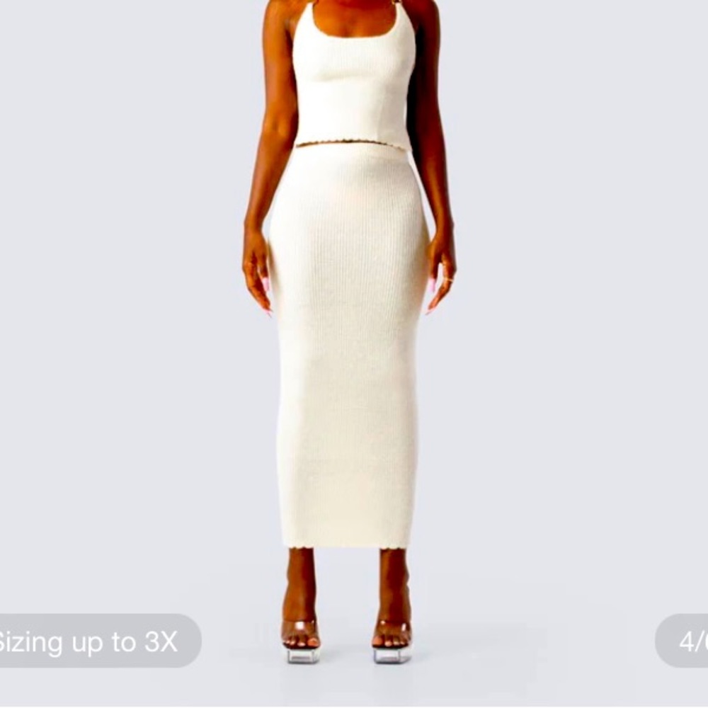 New Zara knit skirt